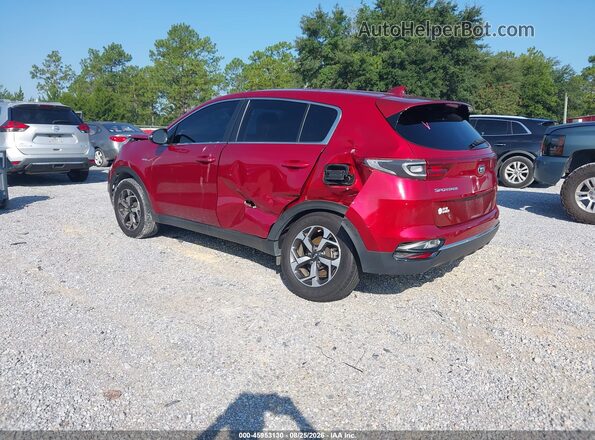 KNDPMCAC0M7911004 2021 KIA SPORTAGE Red Tył lewy