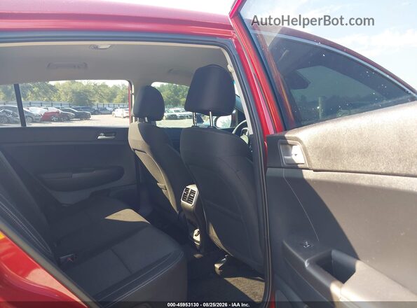 KNDPMCAC0M7911004 2021 KIA SPORTAGE Red Widok naklejki z numerem VIN
