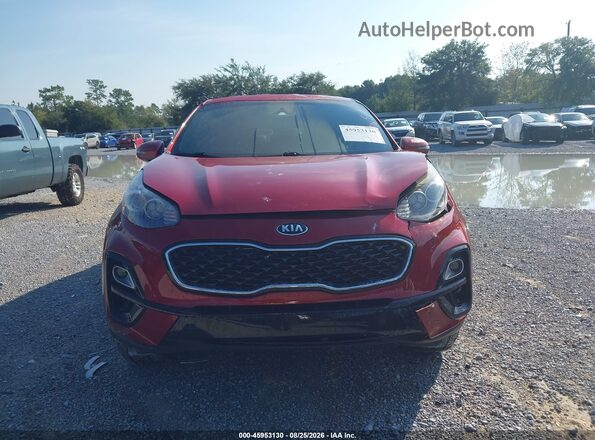 KNDPMCAC0M7911004 2021 KIA SPORTAGE Red Widok zestawu wskaźników