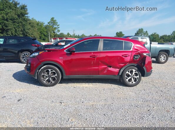 KNDPMCAC0M7911004 2021 KIA SPORTAGE Red Widok wnętrza 360 stopni