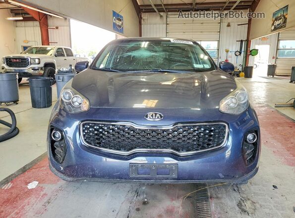 KNDPMCAC1H7122981 2017 KIA SPORTAGE Синий Вид спереди