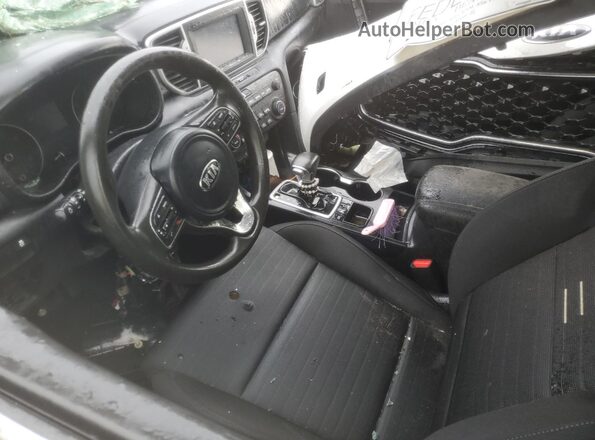 KNDPMCAC1K7541873 2019 KIA SPORTAGE White Vista interior delantera