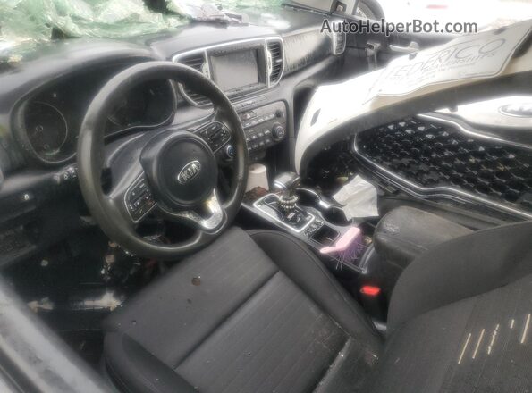 KNDPMCAC1K7541873 2019 KIA SPORTAGE White Vista del salpicadero