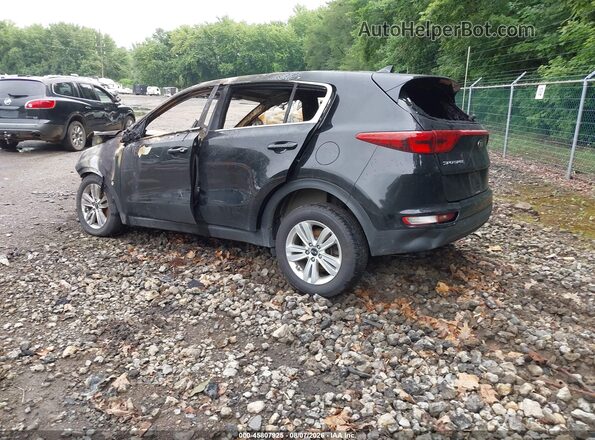 KNDPMCAC1K7560293 2019 KIA SPORTAGE Black Trasero izquierdo