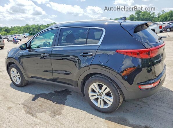 KNDPMCAC1K7613137 2019 KIA SPORTAGE Black Rear left