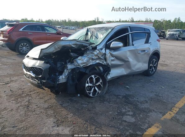 KNDPMCAC1M7917653 2021 KIA SPORTAGE Silver Vista tres cuartos delantera izquierda