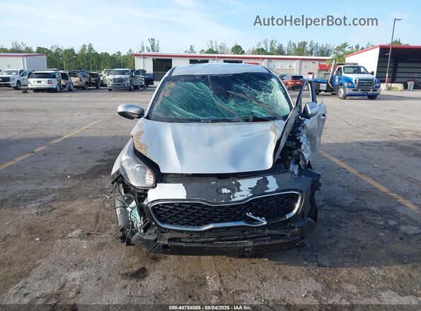 KNDPMCAC1M7917653 2021 KIA SPORTAGE Silver Vista del cuadro de instrumentos