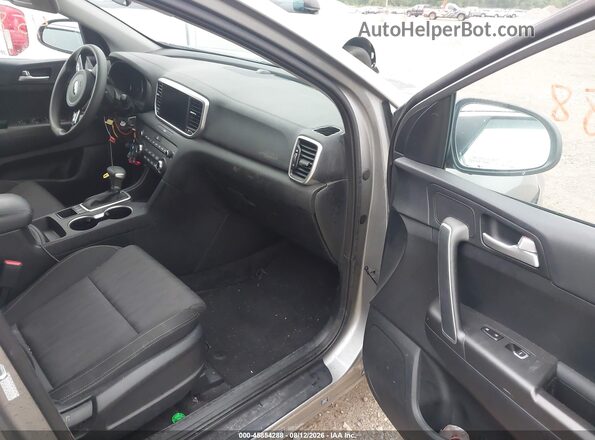 KNDPMCAC1N7000830 2022 KIA SPORTAGE Gray Widok wnętrza z przodu