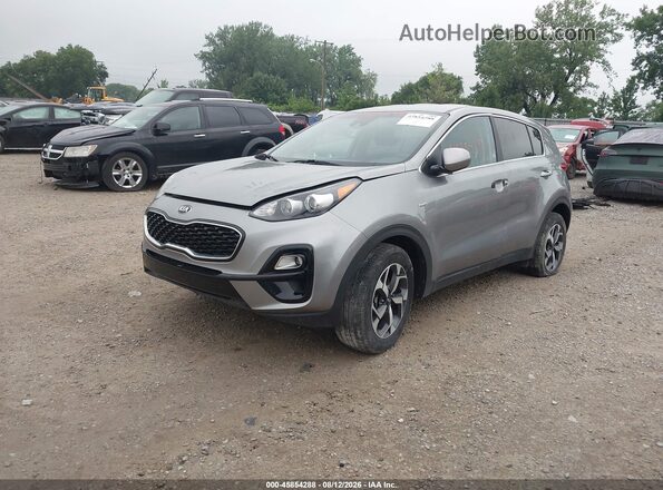 KNDPMCAC1N7000830 2022 KIA SPORTAGE Gray Przód lewy