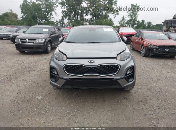 KNDPMCAC1N7000830 2022 KIA SPORTAGE Gray Widok wnętrza z tyłu