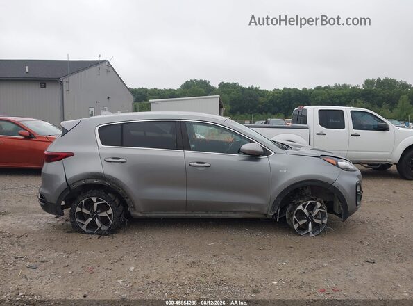 KNDPMCAC1N7000830 2022 KIA SPORTAGE Gray Widok wnętrza 360 stopni