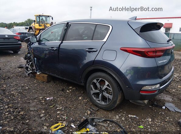 KNDPMCAC1N7954896 2022 KIA SPORTAGE Dark Blue Հետևի ձախ