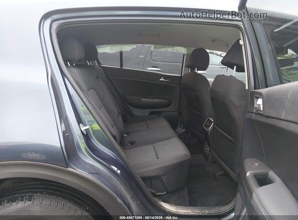 KNDPMCAC1N7954896 2022 KIA SPORTAGE Dark Blue VIN կոդի պիտակի տեսք