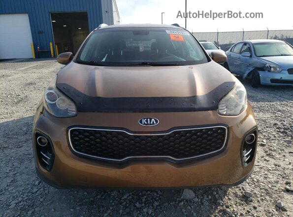 KNDPMCAC2H7124772 2017 KIA SPORTAGE Золотой Вид наклейки с VIN-кодом