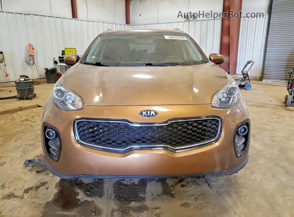 KNDPMCAC2H7267379 2017 KIA SPORTAGE Brown Դիմացի տեսք