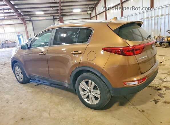 KNDPMCAC2H7267379 2017 KIA SPORTAGE Brown Հետևի ձախ