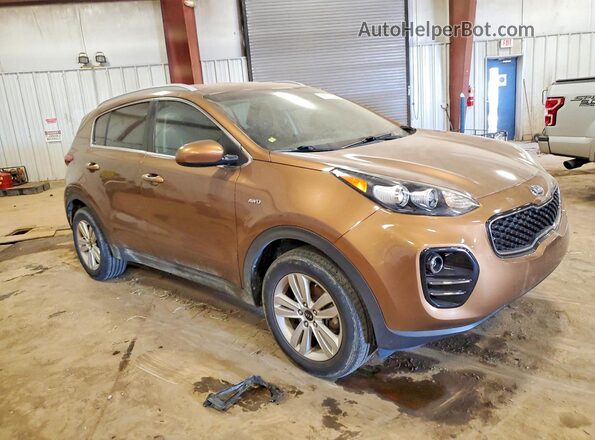 KNDPMCAC2H7267379 2017 KIA SPORTAGE Brown Առջևի աջ