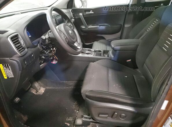 KNDPMCAC2H7267379 2017 KIA SPORTAGE Brown Սալոնի դիմացի տեսք