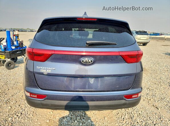 KNDPMCAC2H7275823 2017 KIA SPORTAGE Blue Vista trasera