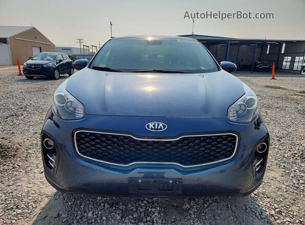 KNDPMCAC2H7275823 2017 KIA SPORTAGE Blue Vista frontal