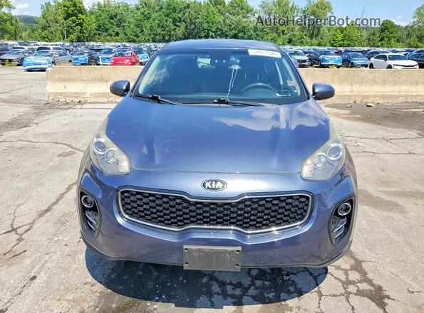 KNDPMCAC2H7278186 2017 KIA SPORTAGE Blue Vista frontal