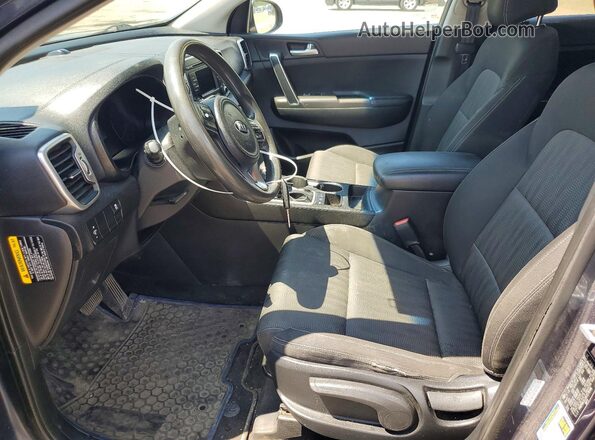 KNDPMCAC2H7278186 2017 KIA SPORTAGE Blue Vista interior delantera