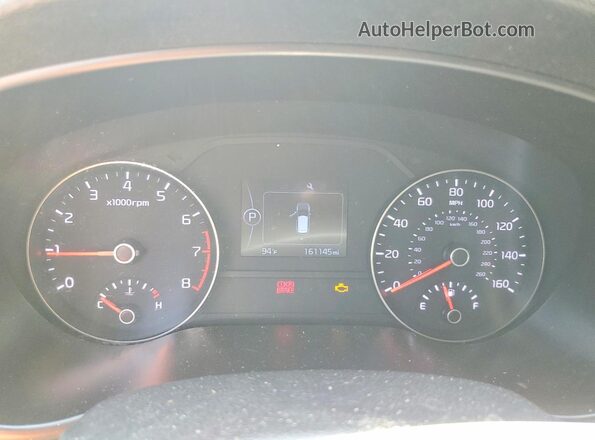 KNDPMCAC2H7278186 2017 KIA SPORTAGE Blue Vista del cuadro de instrumentos