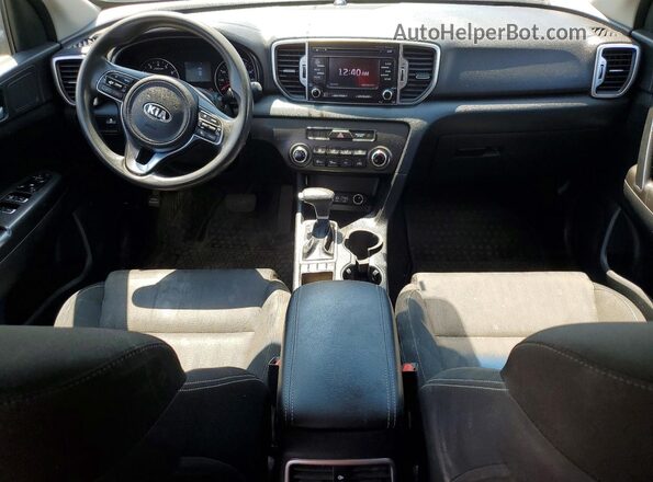 KNDPMCAC2H7278186 2017 KIA SPORTAGE Blue Vista del salpicadero