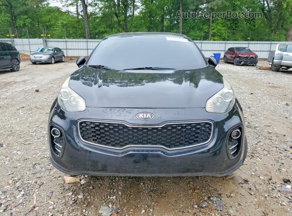 KNDPMCAC2J7337677 2018 KIA SPORTAGE Черный Вид спереди