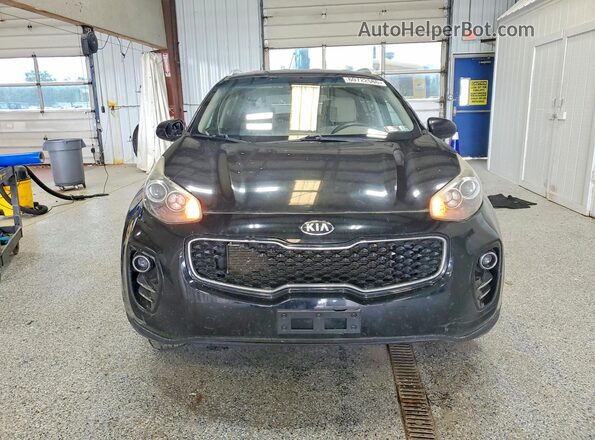 KNDPMCAC2J7487191 2018 KIA SPORTAGE Black Front view