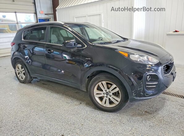 KNDPMCAC2J7487191 2018 KIA SPORTAGE Black Front right