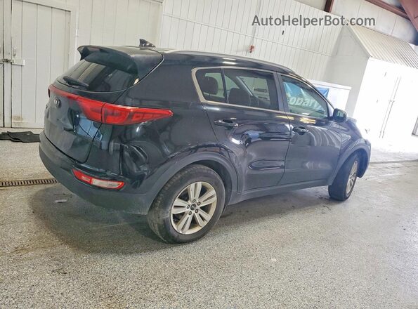 KNDPMCAC2J7487191 2018 KIA SPORTAGE Black Rear right