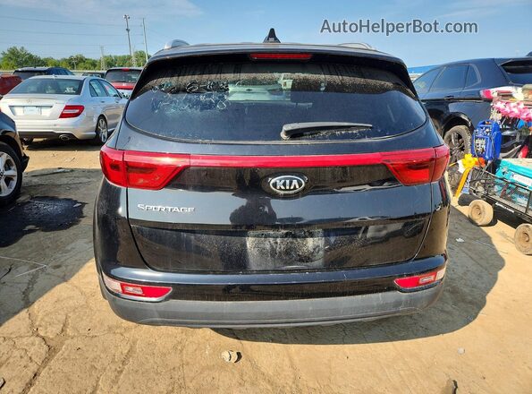 KNDPMCAC2K7516058 2019 KIA SPORTAGE Black Հետևի տեսք