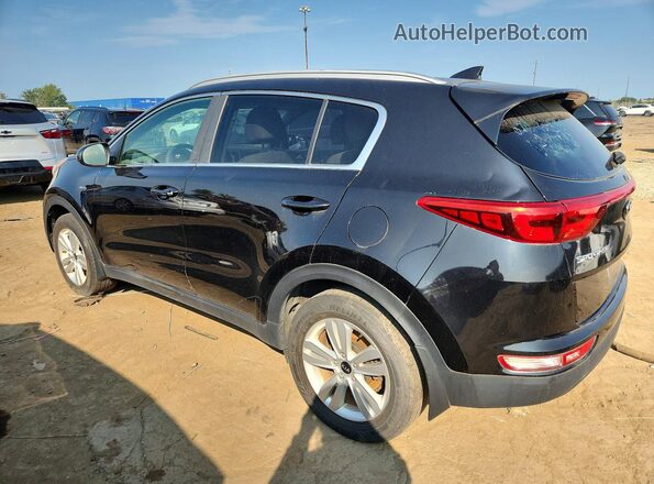 KNDPMCAC2K7516058 2019 KIA SPORTAGE Black Հետևի ձախ