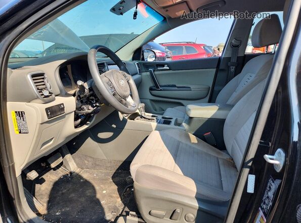 KNDPMCAC2K7516058 2019 KIA SPORTAGE Black Սալոնի դիմացի տեսք