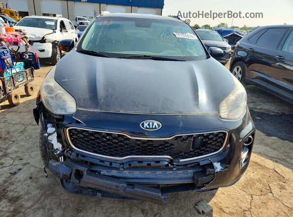 KNDPMCAC2K7516058 2019 KIA SPORTAGE Black Դիմացի տեսք
