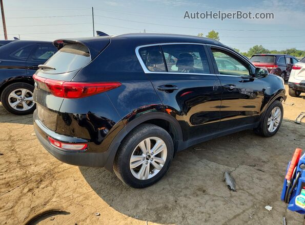 KNDPMCAC2K7516058 2019 KIA SPORTAGE Black Հետևի աջ