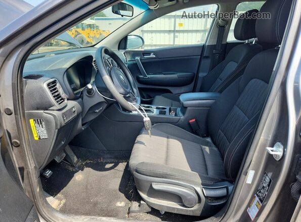 KNDPMCAC2K7542899 2019 KIA SPORTAGE Gray Սալոնի դիմացի տեսք