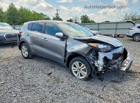 KNDPMCAC2K7542899 2019 KIA SPORTAGE Gray Առջևի աջ