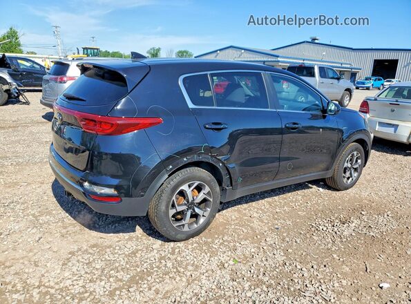 KNDPMCAC2L7710946 2020 KIA SPORTAGE Black Tył prawy