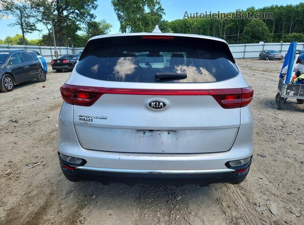 KNDPMCAC2M7865871 2021 KIA SPORTAGE Silver უკანა ხედი