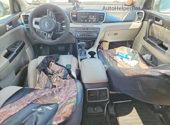 KNDPMCAC2M7865871 2021 KIA SPORTAGE Silver წინა პანელის ხედი