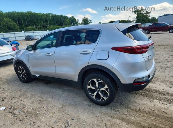 KNDPMCAC2M7865871 2021 KIA SPORTAGE Silver უკანა მარცხენა