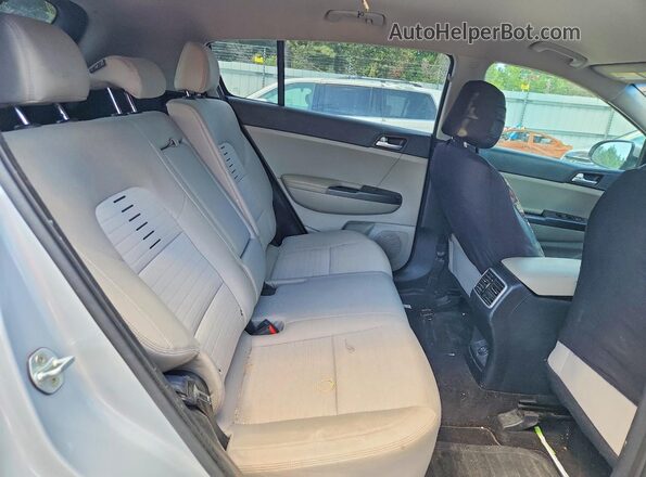 KNDPMCAC2M7865871 2021 KIA SPORTAGE Silver უკანა სალონის ხედი