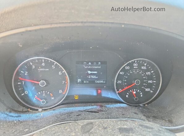 KNDPMCAC2M7865871 2021 KIA SPORTAGE Silver ხელსაწყოთა პანელის ხედი