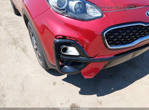 KNDPMCAC2M7882282 2021 KIA SPORTAGE Red Vista frontal