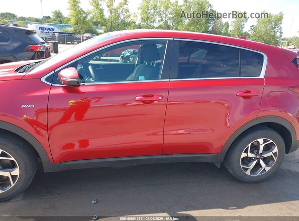 KNDPMCAC2M7882282 2021 KIA SPORTAGE Red Vista interior de 360 grados