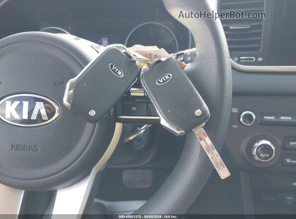 KNDPMCAC2M7882282 2021 KIA SPORTAGE Red Vista del salpicadero