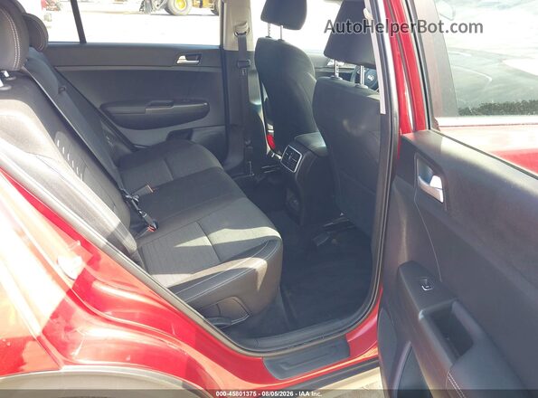KNDPMCAC2M7882282 2021 KIA SPORTAGE Red Vista de la etiqueta del VIN