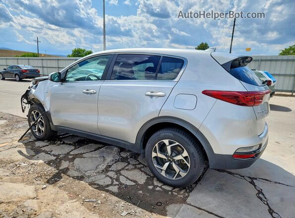 KNDPMCAC2M7883299 2021 KIA SPORTAGE Silver Tył lewy